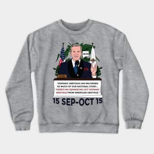 Joe Biden Hispanic Heritage Month flag Of America Crewneck Sweatshirt